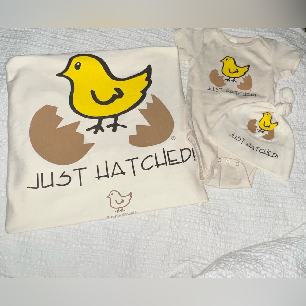 Brand new* new baby welcome gift! Blanket, onesie and hat!